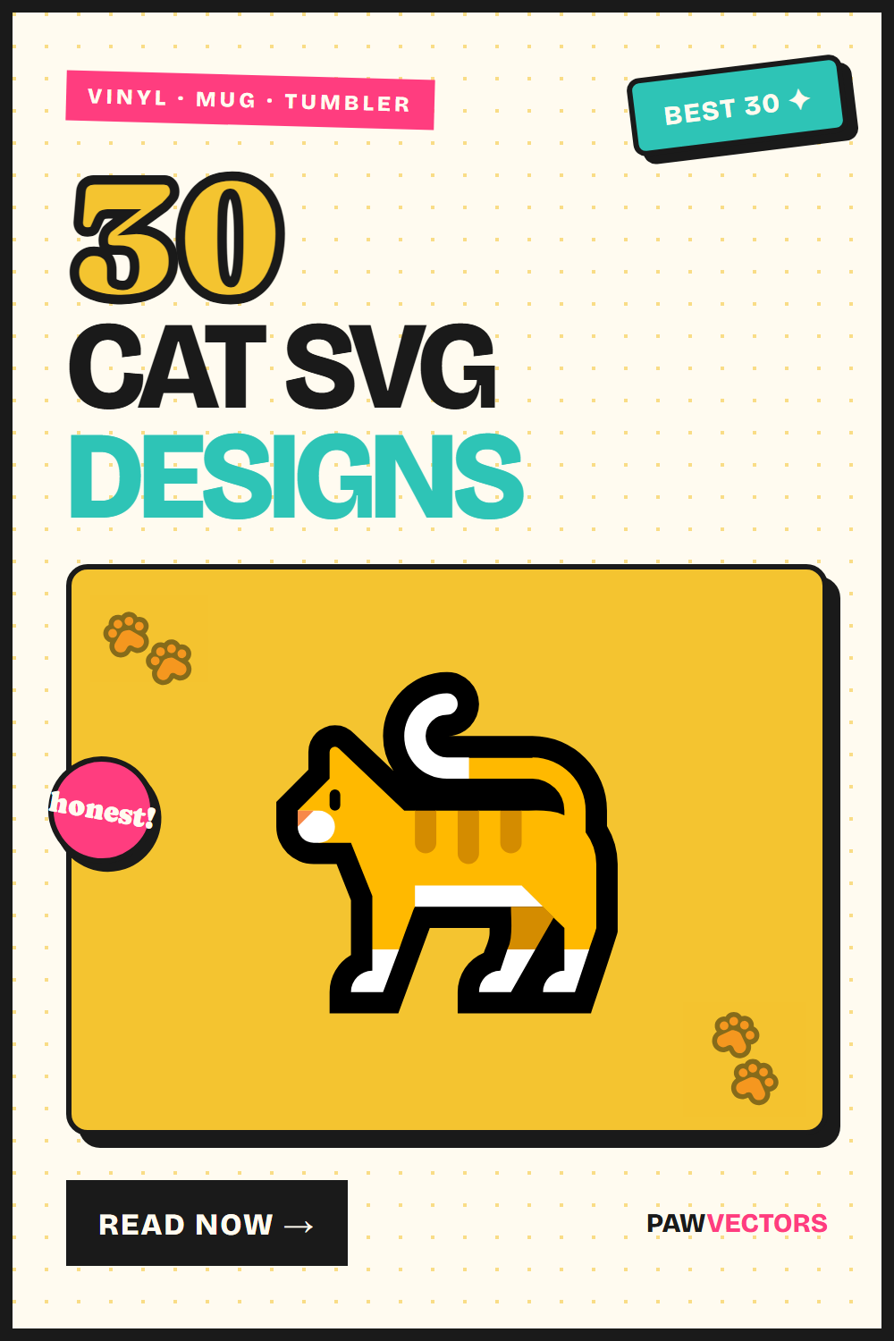 Best 30 Cat SVG Designs for Vinyl Projects (Mug, T-shirt, Tumbler) in 2026