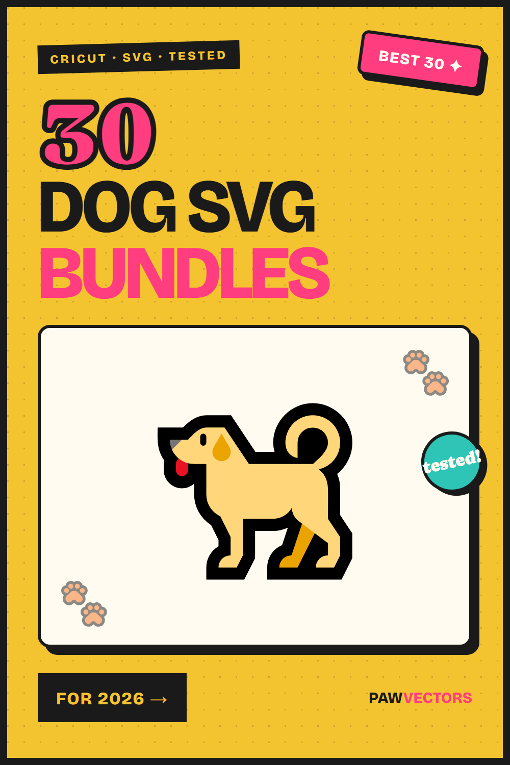 Best 30 Dog SVG Bundles for Cricut in 2026 — Tested