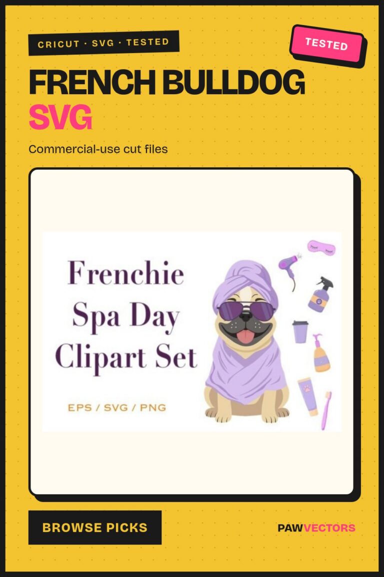 12 French Bulldog SVG Bundles for Cricut Crafters Selling Pet Shirts