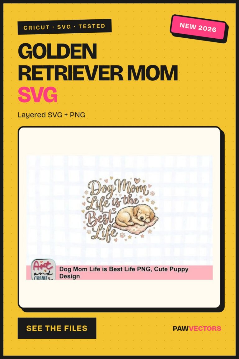12 Golden Retriever Mom SVG Designs for Cricut Shirt Crafters in 2026