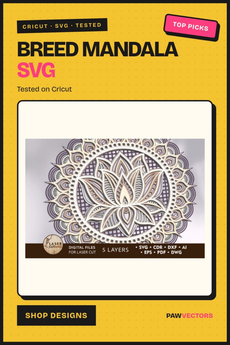 10 Breed-Themed Mandala SVG Files for Sublimation Sellers in 2026