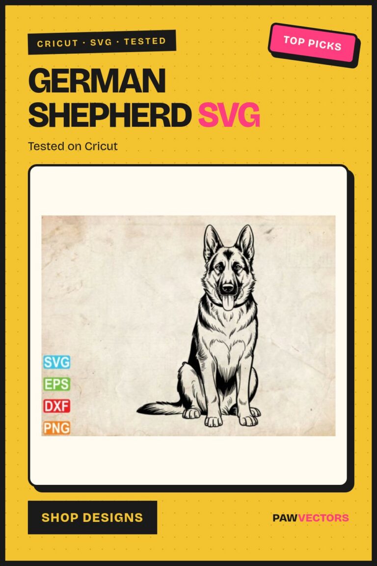10 German Shepherd SVG Files Worth Downloading for Cricut Projects